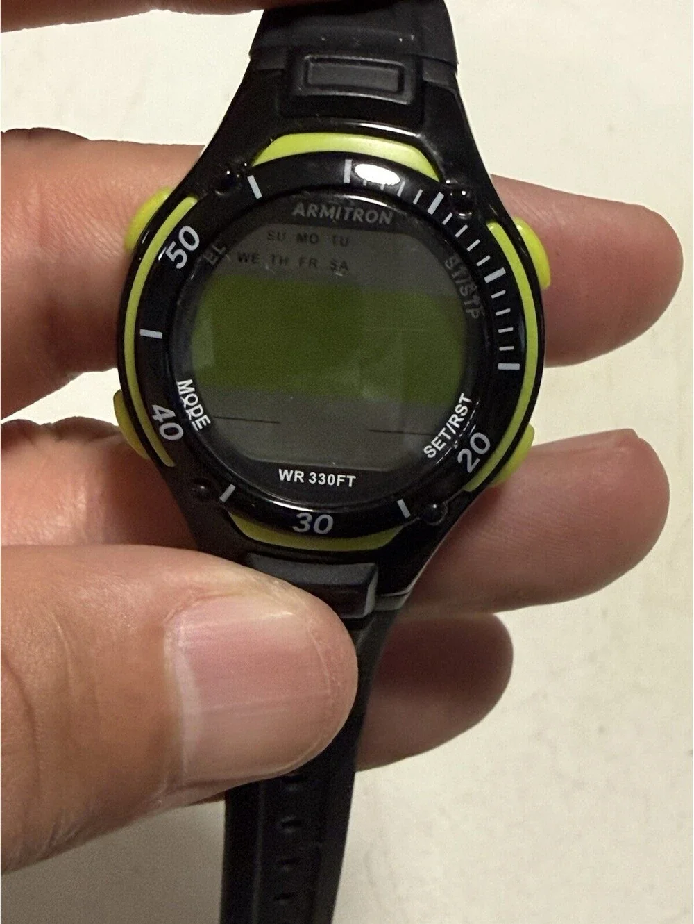 Armitron Women's Digital  Watch Water Resistant, Good Condition , Needs Battery